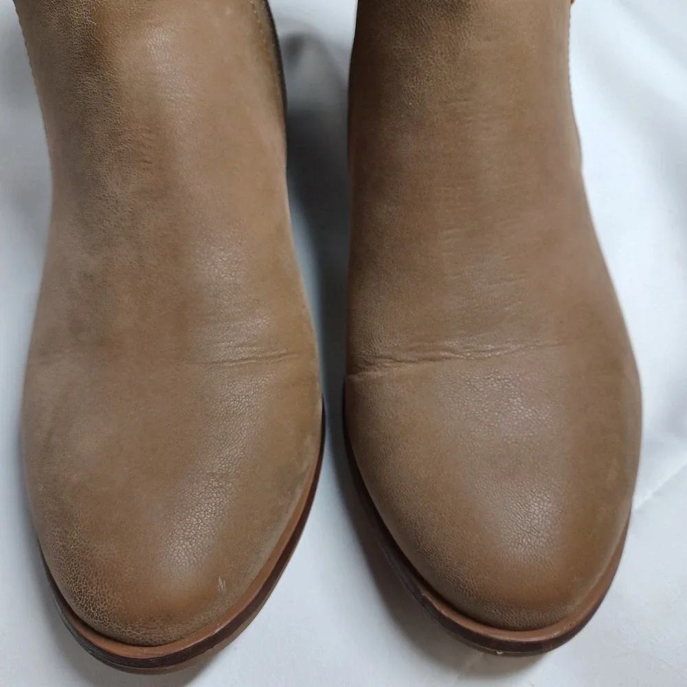 MIA Women's Kendis Double Zip Faux Leather Ankle Boots Size 8.5W